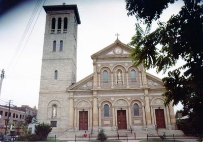 St. Paul's Basilica, Front view from Power Street