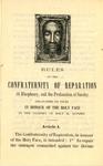 Rules of the Confraternity of Reparation