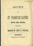 Société De St. Francois-Xavier