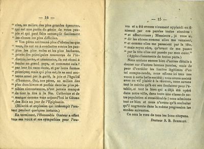 Société De St. Francois-Xavier Pg. 14 & 15