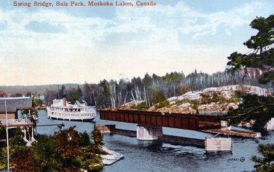 Swing Bridge at Bala