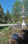 Bracebridge Memorial Park Fountain restored 2000