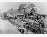 Train wreck at Bracebridge 1906