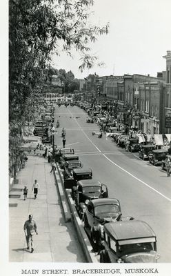 Main Street, Bracebridge, Muskoka