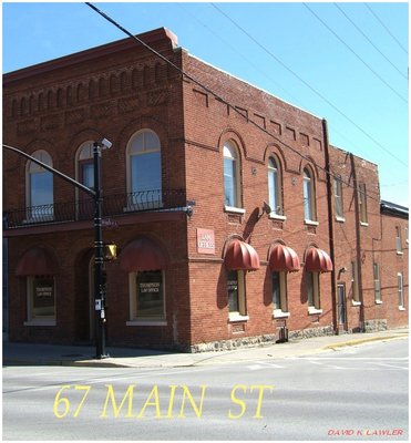 67 Main Street or 3 Division Street, Brighton, Ontario