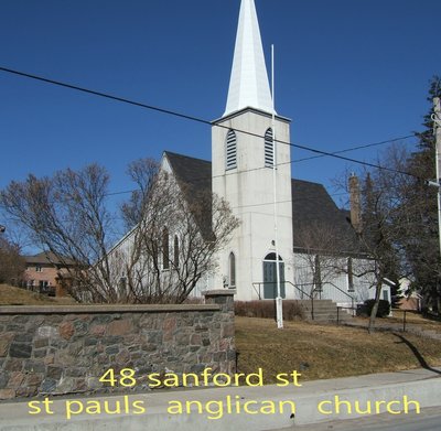 St. Paul's Anglican Church, 48 Sanford Street, Brighton, Ontario