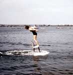 Water Skier on Chair, Backwards