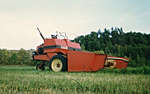 Case self propelled Swather