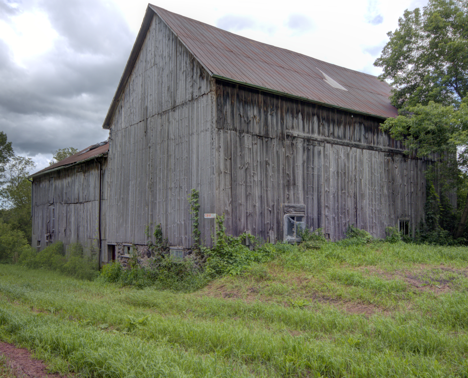 The Duquette family, 1464 Old Wooler Road