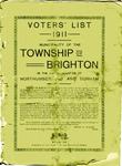 Brighton Township Voters' List 1911