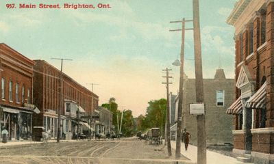 957. Main Street, Brighton, Ont., ca. 1910