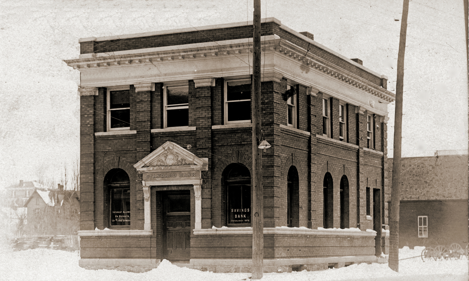 Standard Bank, Brighton, Ontario, 1907