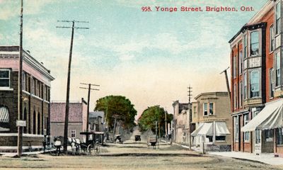 958. Yonge Street, Brighton, Ont., 1910