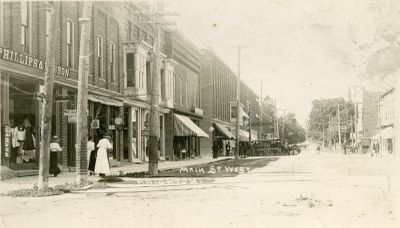 Brighton, Ontario, Main Street looking west