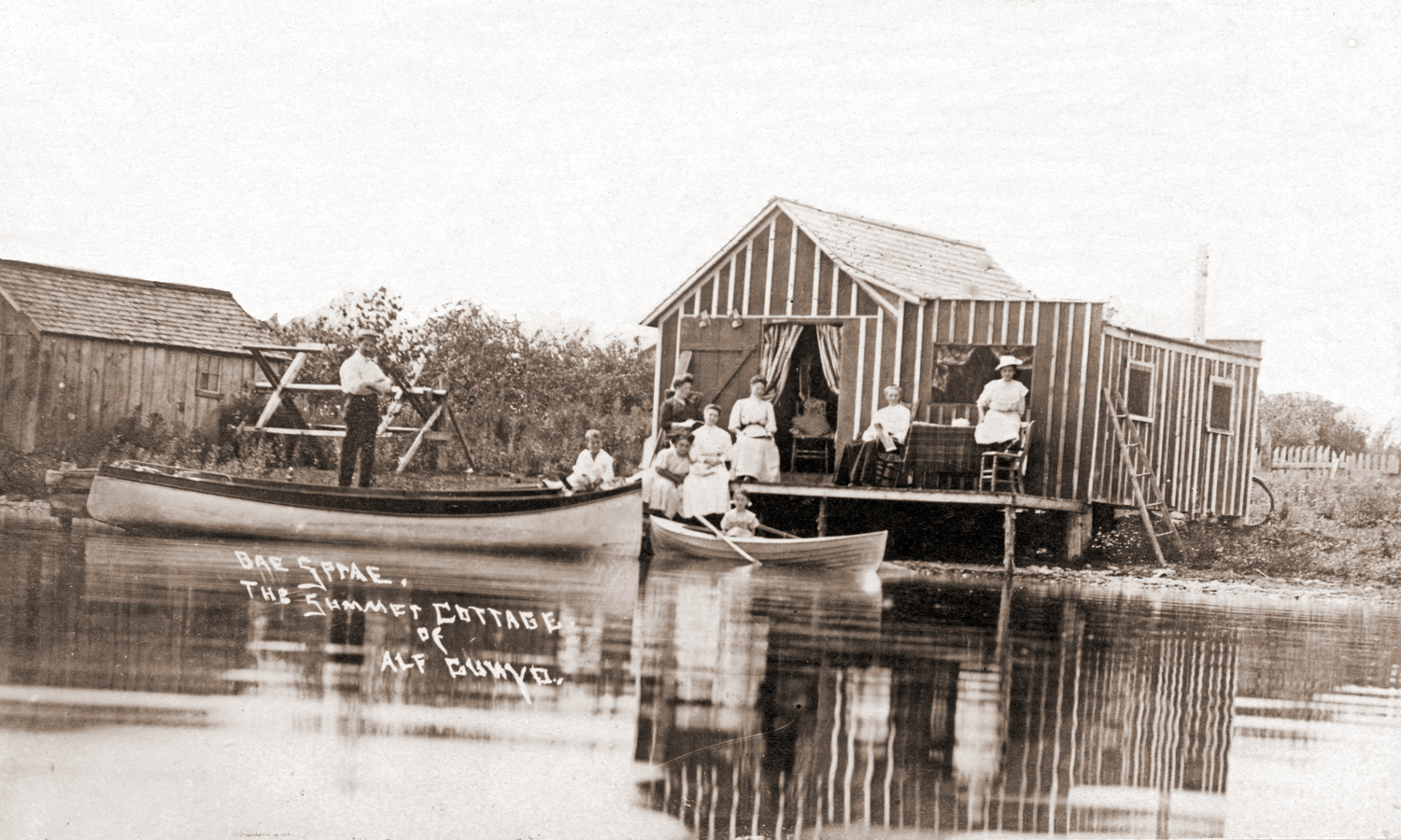 Bae Strae, the Summer Cottage of Alf Gunyo, ca. 1910