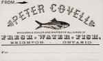 From Peter Covell Fresh Water Fish, Brighton, Ontario, ca. 1930