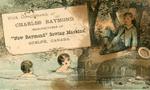 "New Raymond" Sewing Machine Trade Card, Guelph, Ontario, ca. 1860