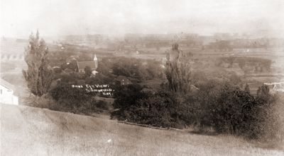 Bird's Eye View, Smithfield, Ont., 1907