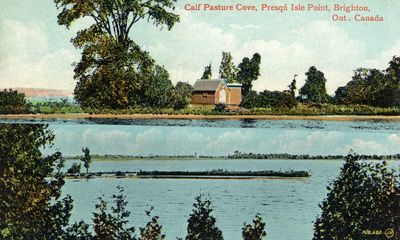 Calf Pasture Cove, Presqu'Isle Point, Brighton, Ont., Canada, 1916