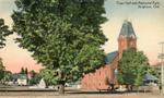 Town Hall and Memorial Park, Brighton, Ont., ca. 1930
