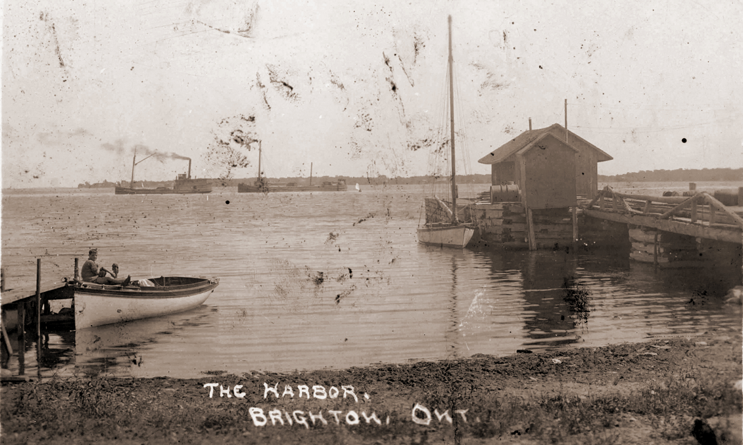 The Harbor, Brighton, Ont., 1914