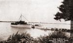 Dock in Front of Presqu'ile Summer Hotel, Brighton, Ontario, ca. 1910