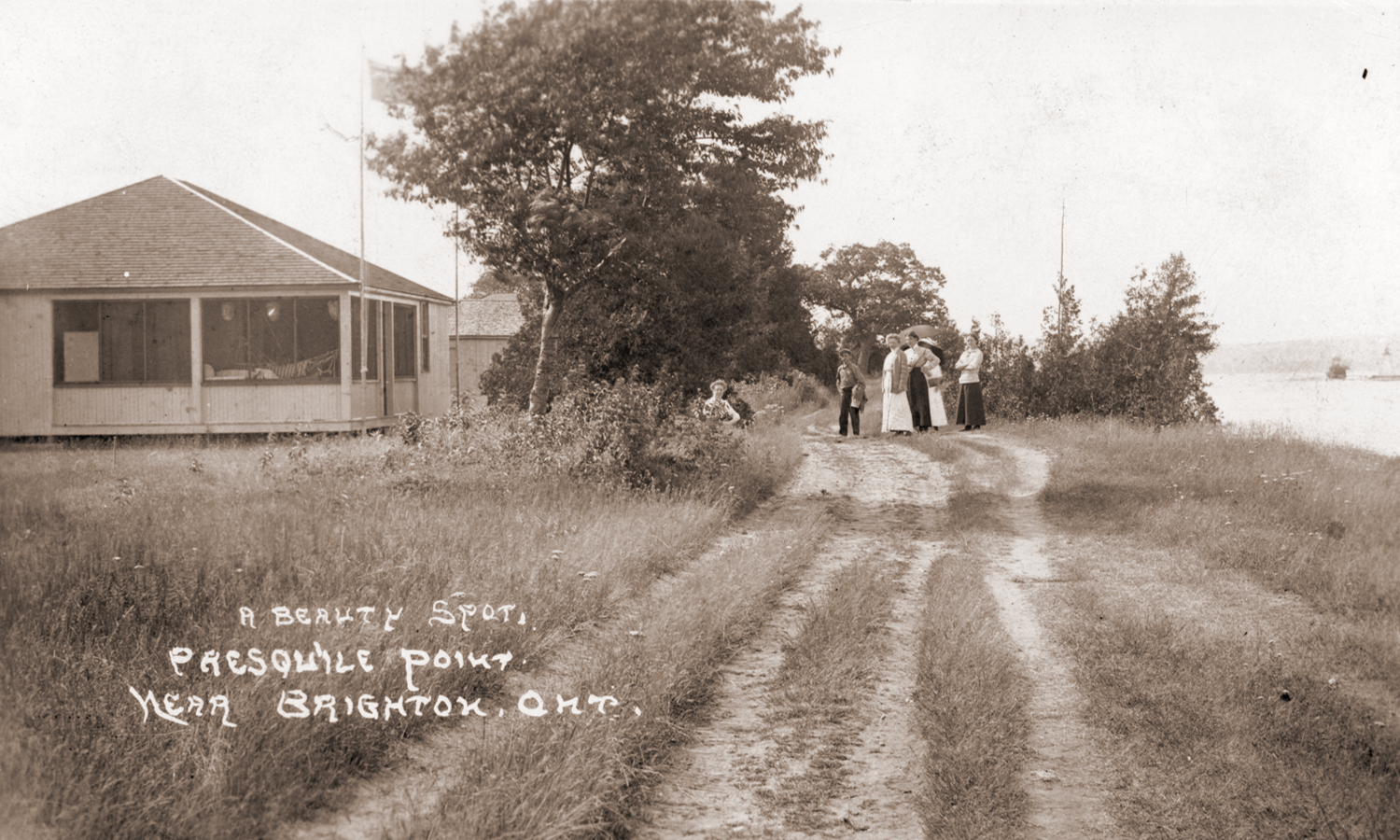 A Beauty Spot, Presqu'ile Point near Brighton, Ont., ca. 1912