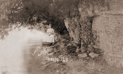 Lover's Lane, Presq' Ile, ca. 1900