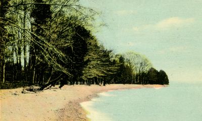 Presqu'ile Provincial Park beach, 1930