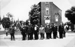 Unknown celebration, possibly Remembrance Day, Brighton Ontario