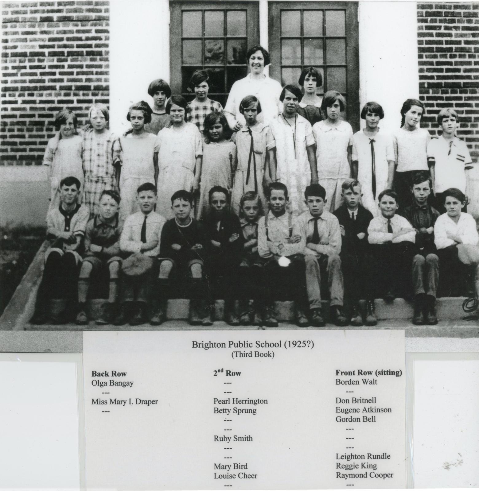 Brighton Public School 1925