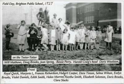 Brighton Public School Field Day 1927