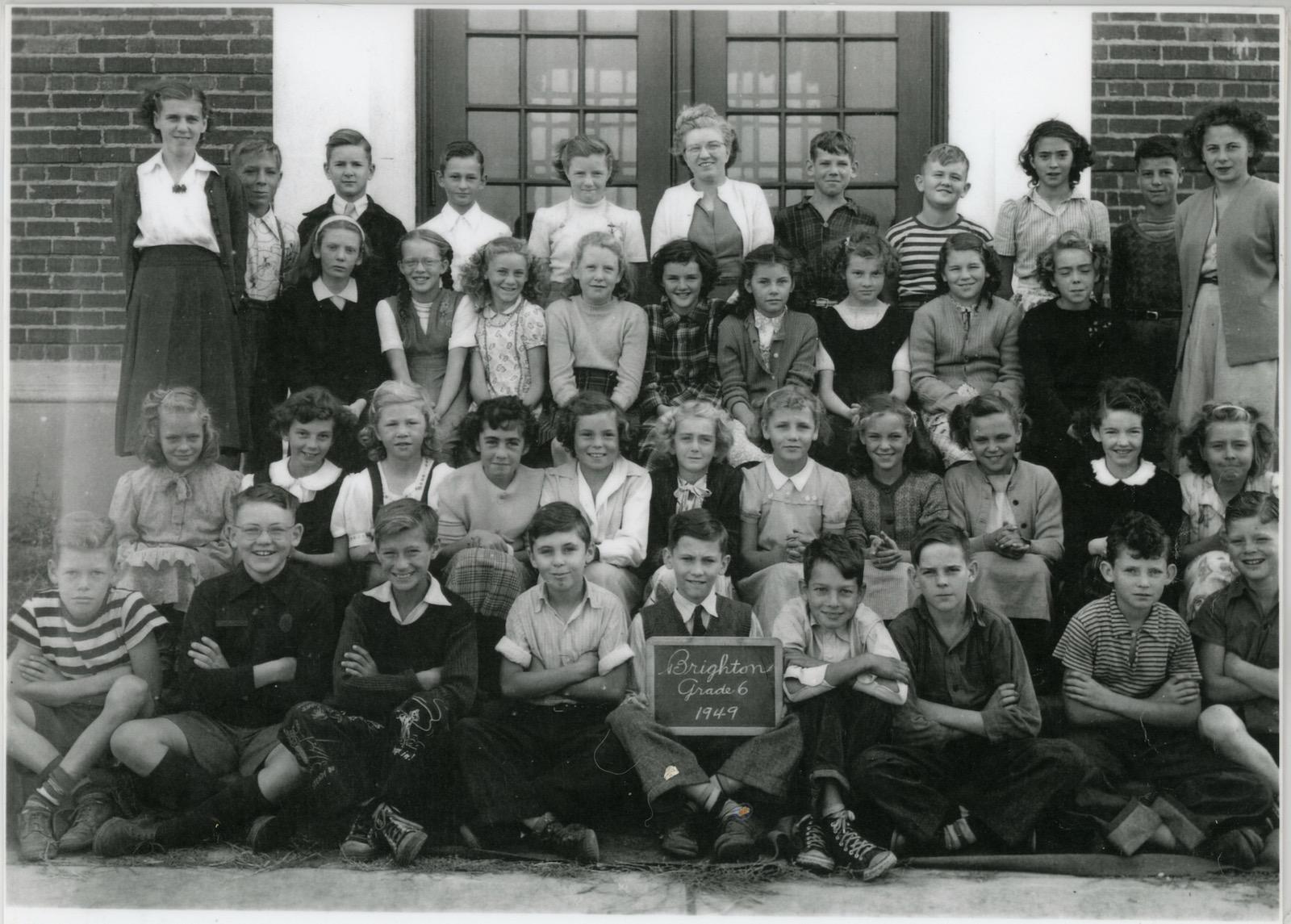 Brighton Public School, Grade 6, 1949