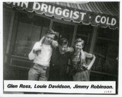 Young boys hanging out, 1944