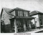 Early 20th century home in simple Edwardian style at corner of Dufferin and Elizabeth Streets