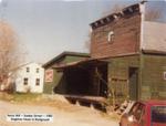 Bests Mill, Dundas Street, Brighton, Ontario, 1992. Singelton house is in the background.