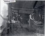 Inside Stoneburg Livery, circa 1912