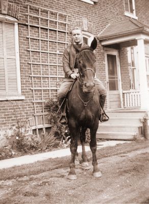 Norman Cheer on Horseback