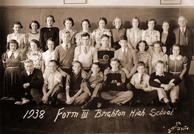 Brighton High School Form III 1938