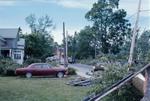 Tornado damage to 16 Division Street, Brighton, Ontario