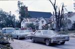 Tornado damage to Main Street, Brighton, Ontario