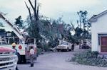 Tornado damage to Main Street and Platt Street, Brighton, Ontario