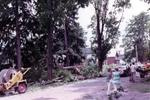 After the tornado strike in Brighton, Ontario, Canada.