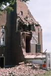 Tornado damage to 60 Main Street Town Hall, Brighton, Ontario