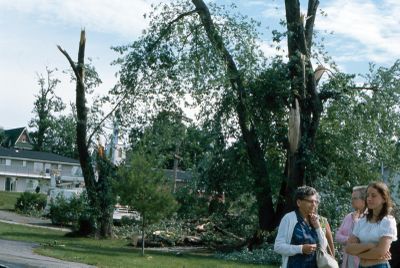 Tornado damage to Brighton, Ontario