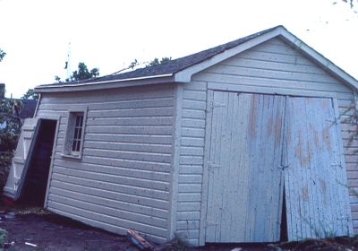 Tornado damage to Brighton, Ontario