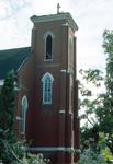 Tornado damage to Methodist Church, Brighton, Ontario