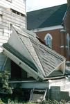 Tornado damage to 92 Main Street, Brighton, Ontario