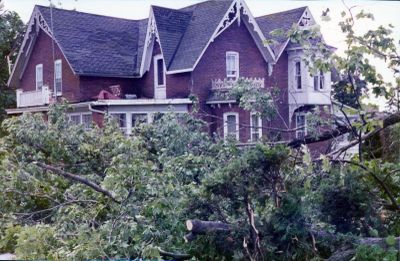 Tornado damage Brighton, Ontario