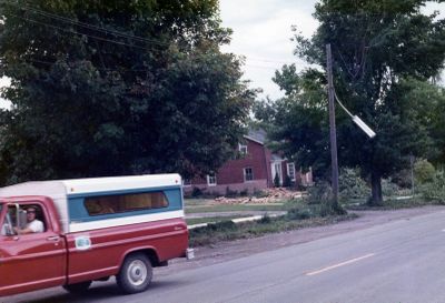 Tornado damage Brighton, Ontario